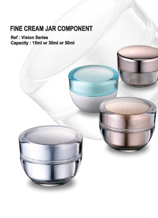 Cream Jars - Vision Series